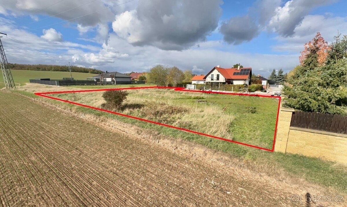 Stavební pozemek 1 069 m² – Litice u Plzně