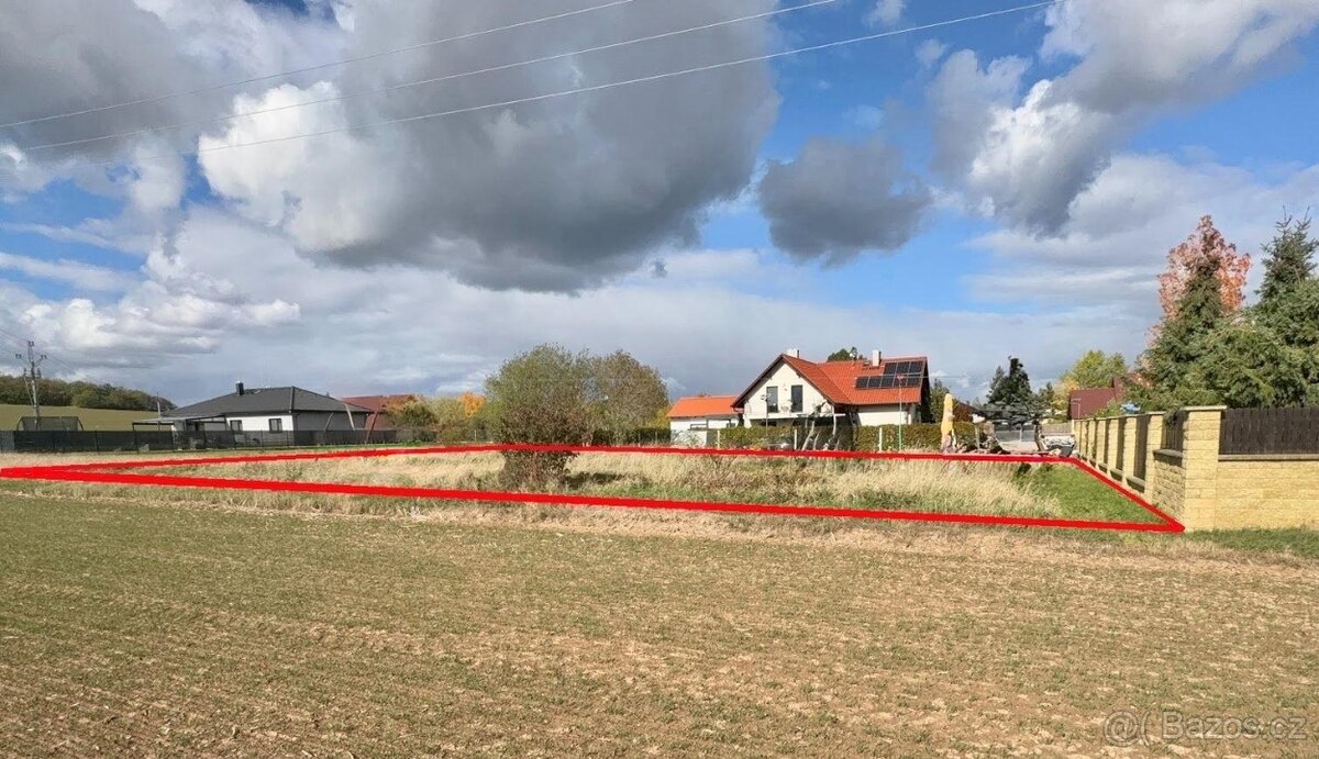 Stavební pozemek 1 069 m² – Litice u Plzně
