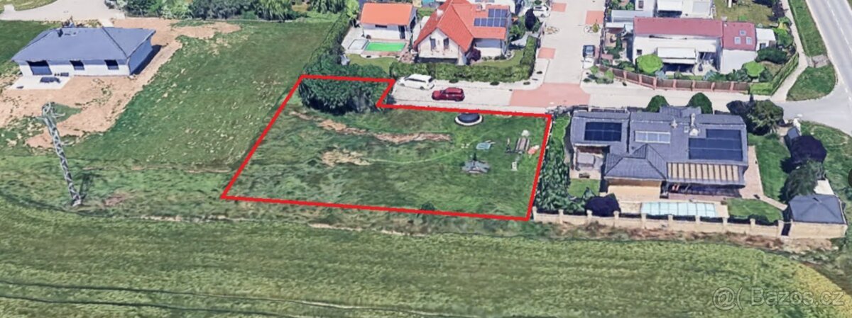Stavební pozemek 1 069 m² – Litice u Plzně