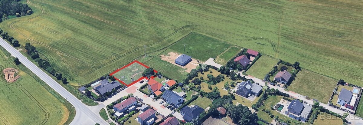 Stavební pozemek 1 069 m² – Litice u Plzně