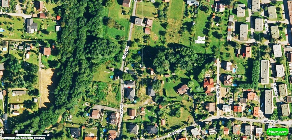 Prodej pozemku 849 m2, Přespolní, Orlová – Poruba