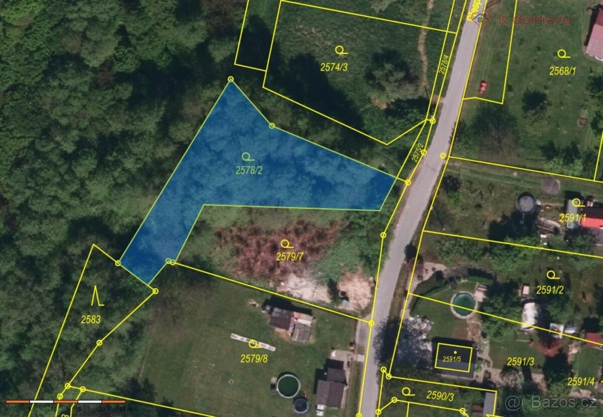 Prodej pozemku 849 m2, Přespolní, Orlová – Poruba