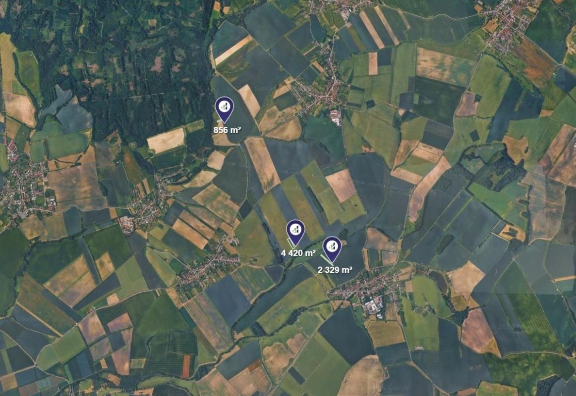 Prodej podílu 1/2 pole 3 026 m², Horní Nětčice