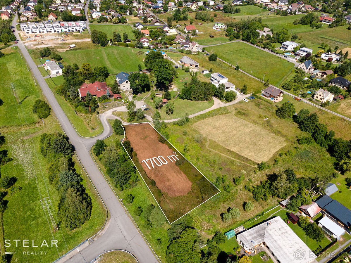 Prodej stavebního pozemku 1 700m2, Frýdek-Místek – Nové Dvor