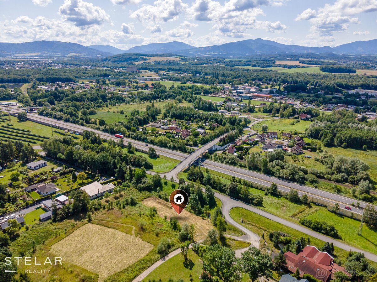 Prodej stavebního pozemku 1 700m2, Frýdek-Místek – Nové Dvor