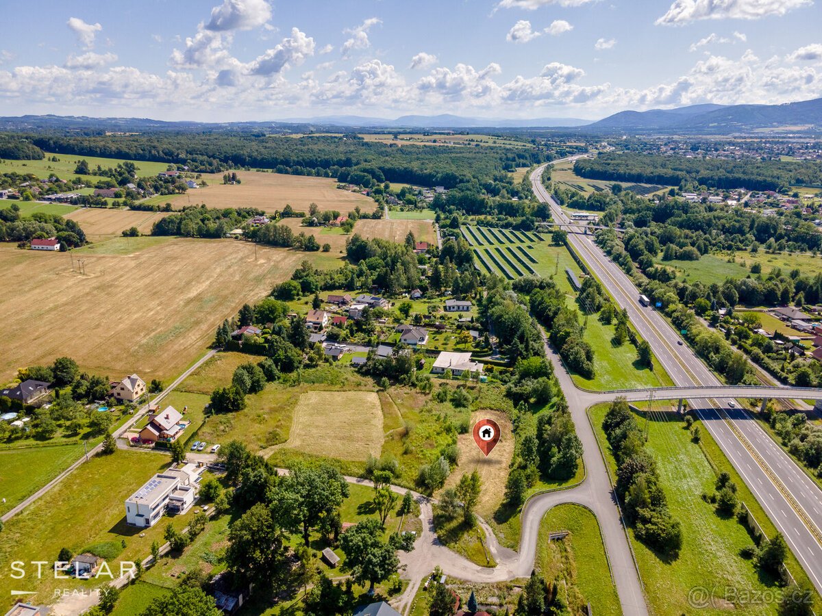 Prodej stavebního pozemku 1 700m2, Frýdek-Místek – Nové Dvor