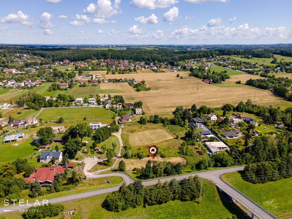 Prodej stavebního pozemku 1 700m2, Frýdek-Místek – Nové Dvor