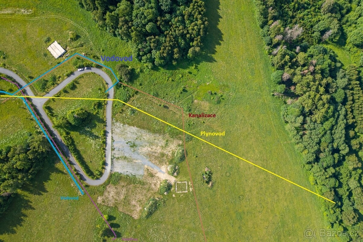 Pozemek pro výstavbu rekreačního objektu