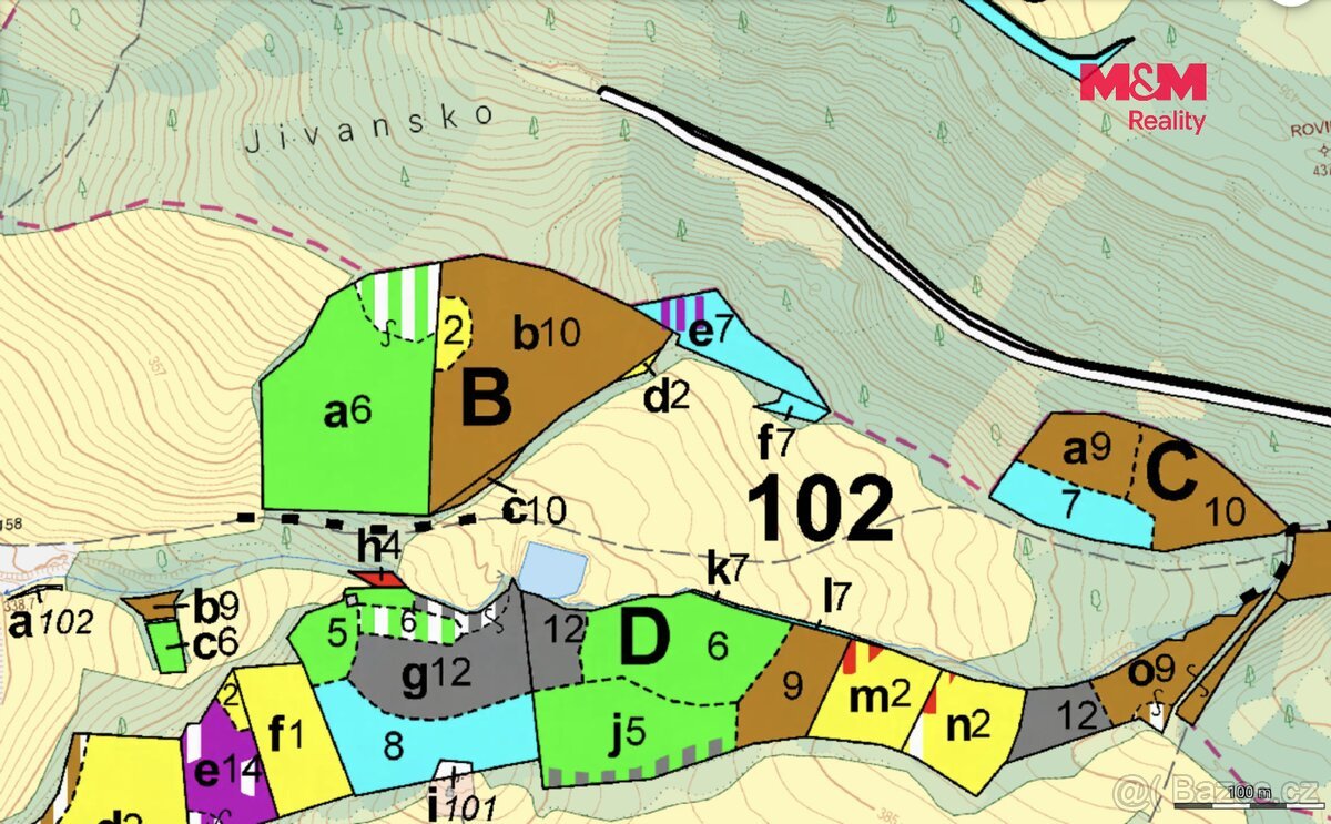 Prodej lesa, 15253 m², Libuň