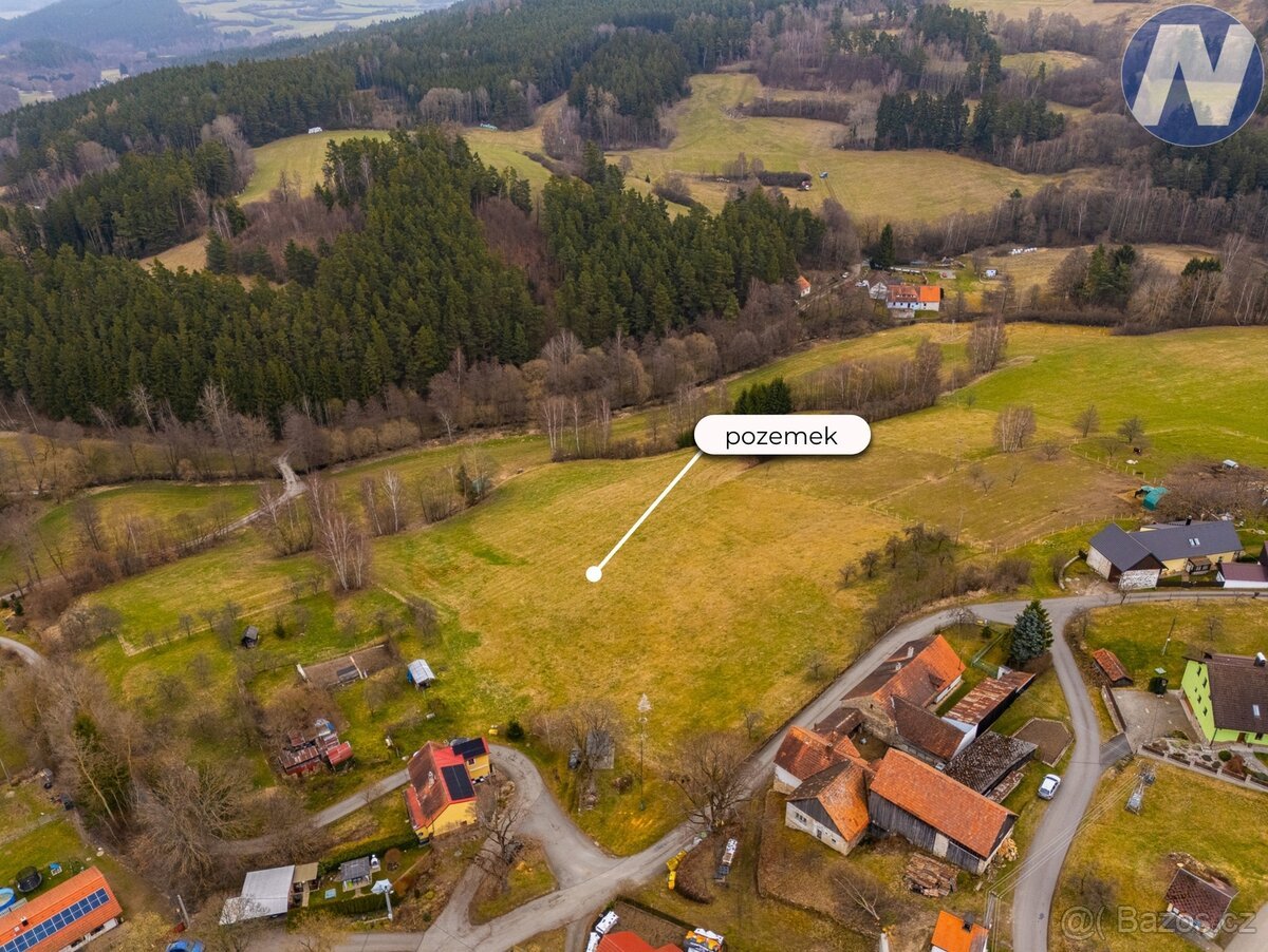 Prodej stavebního pozemku, Bošice - Hradčany