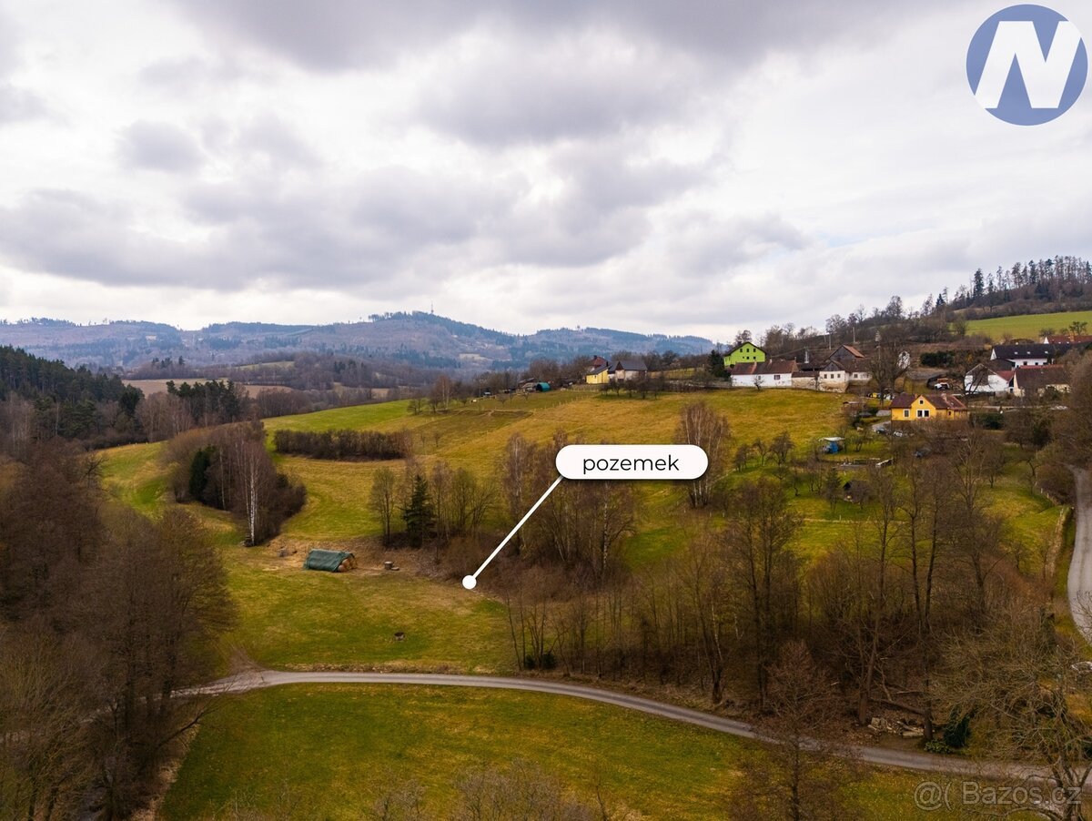 Prodej stavebního pozemku, Bošice - Hradčany