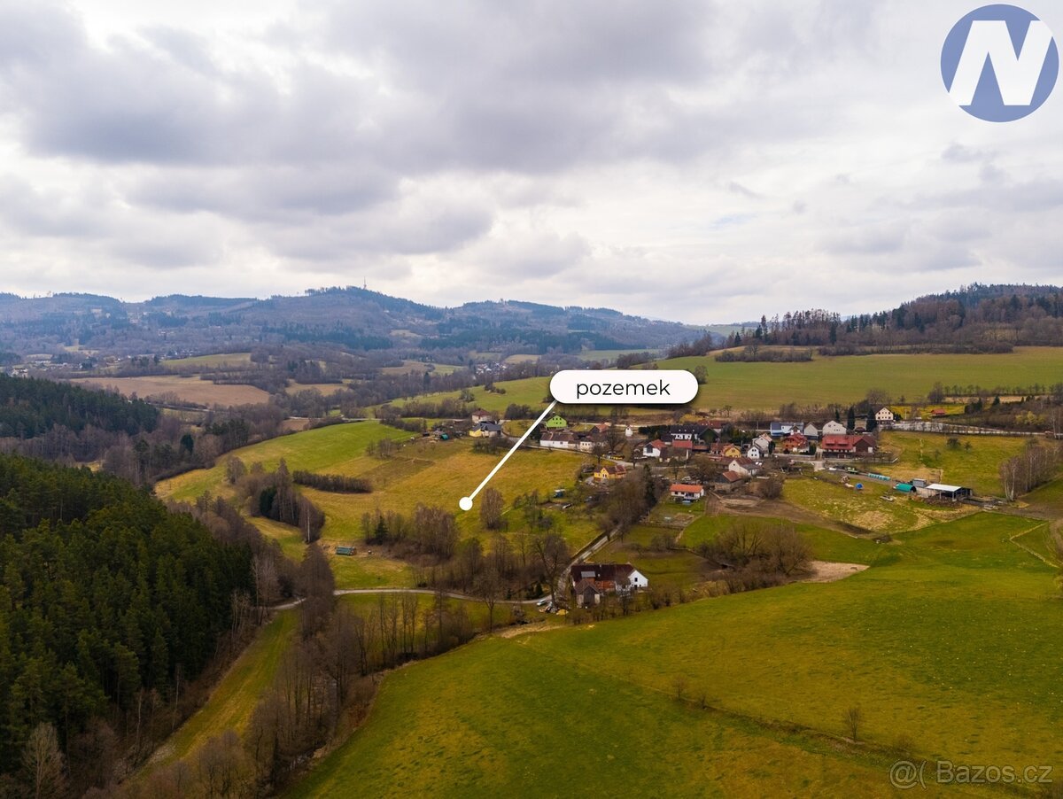 Prodej stavebního pozemku, Bošice - Hradčany