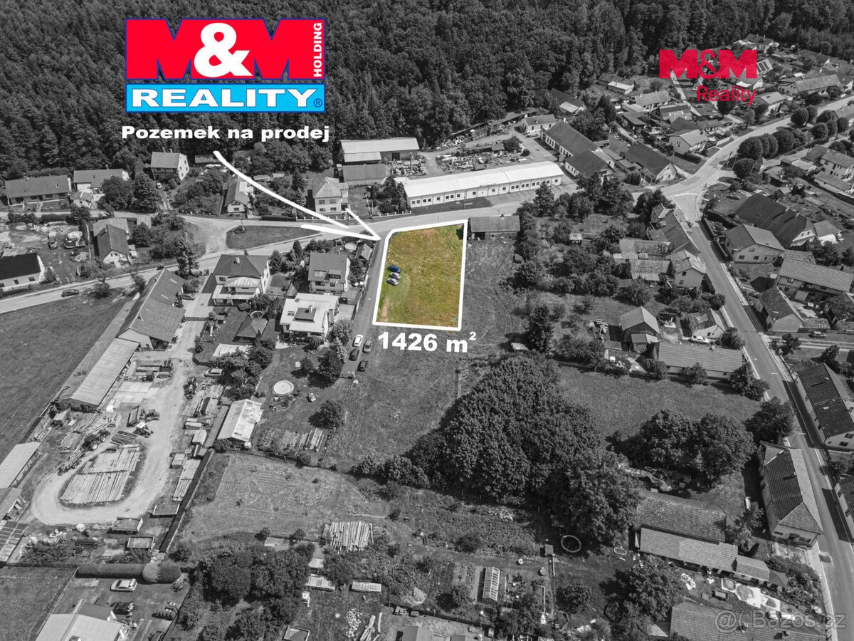 Prodej pozemku k bydlení, 1426 m², Čermná nad Orlicí