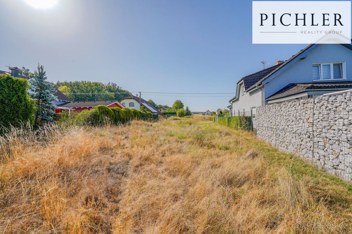 Stavební pozemek 1088m2 Vejprnice u Plzně