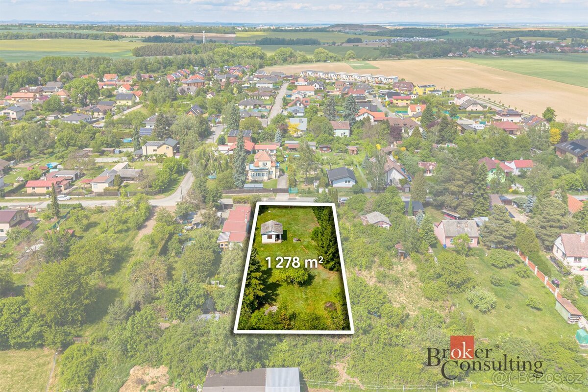 Prodej, pozemky/bydlení, 1278 m2, Horoušánky , Horoušany, Pr