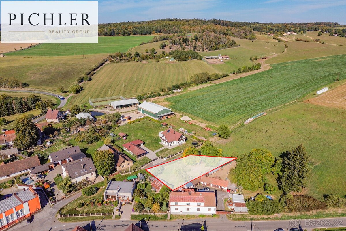 Prodej stavebního pozemku, 775 m², Kbel