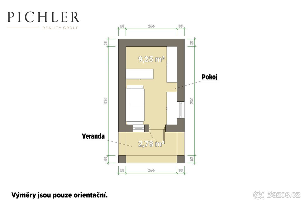 Prodej stavebního pozemku, 775 m², Kbel
