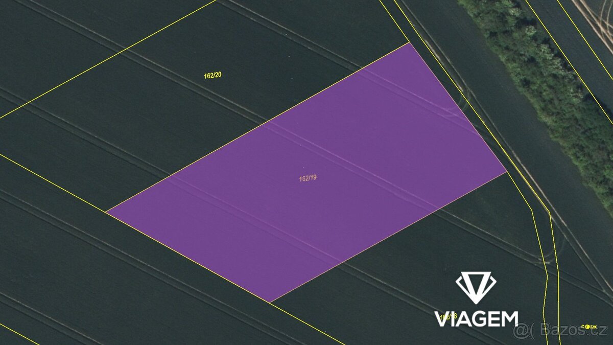 Pole 5 341 m², Podíl 88 % o výměře 4 673 m²