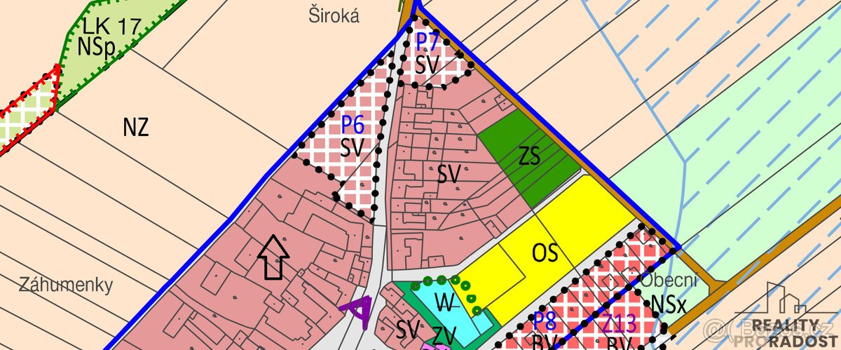 Prodej pozemku - Brodek u Přerova-Luková
