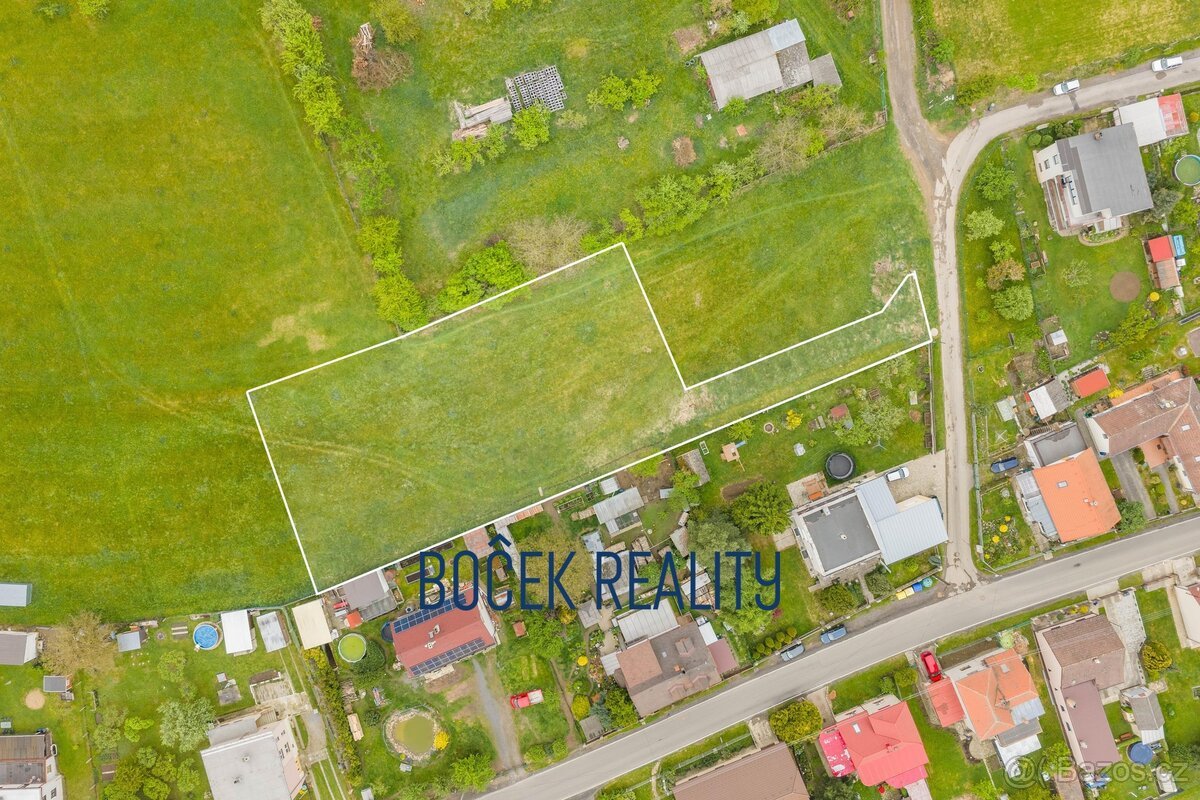 Prodej stavebního pozemku 2 431 m², Újezd u Hořovic