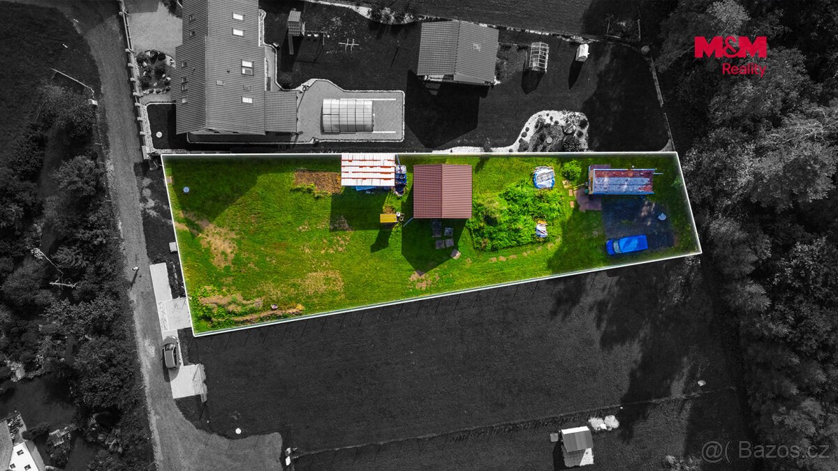 Prodej pozemku k bydlení, 1219 m², Žďár