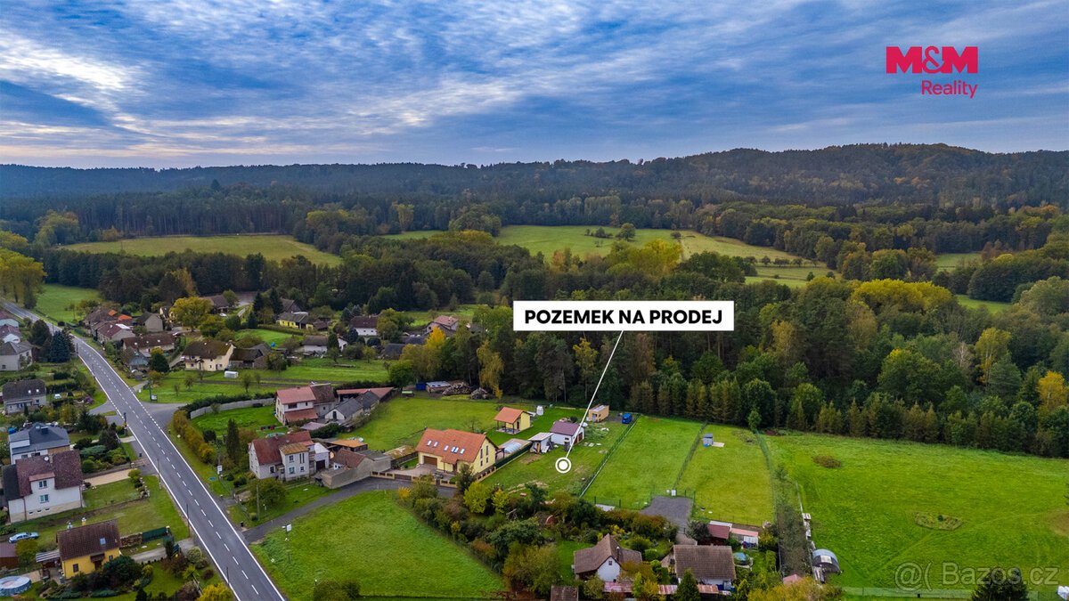 Prodej pozemku k bydlení, 1219 m², Žďár