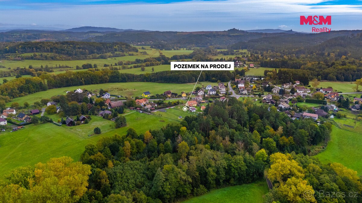 Prodej pozemku k bydlení, 1219 m², Žďár