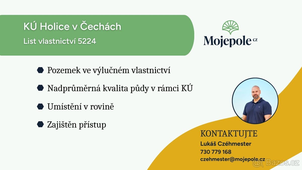 Louka, prodej, Roveňsko, Holice, Pardubice