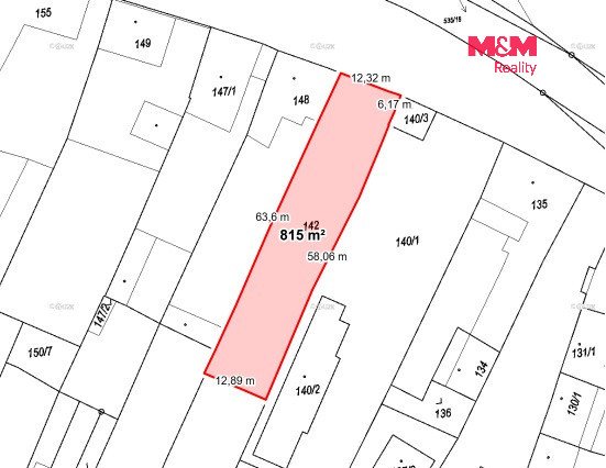 Prodej pozemku k bydlení, 815 m², Drnholec