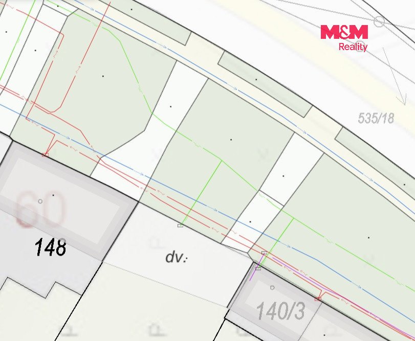 Prodej pozemku k bydlení, 815 m², Drnholec