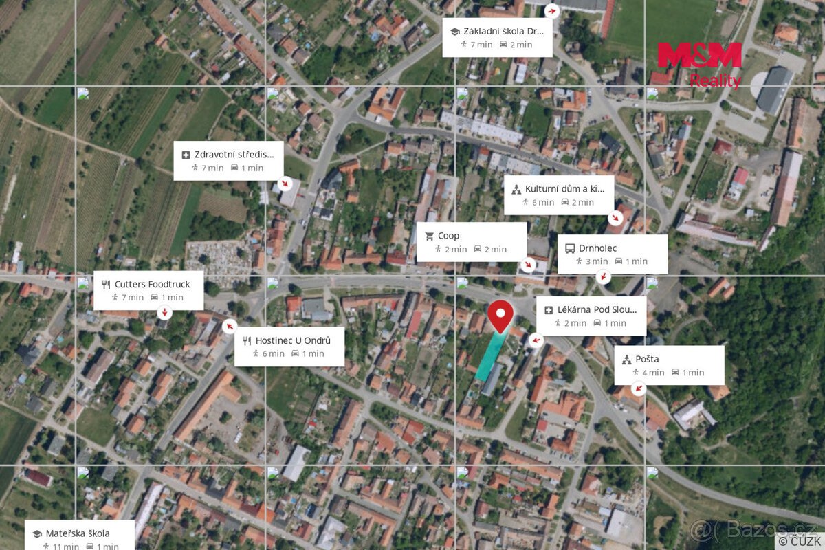 Prodej pozemku k bydlení, 815 m², Drnholec