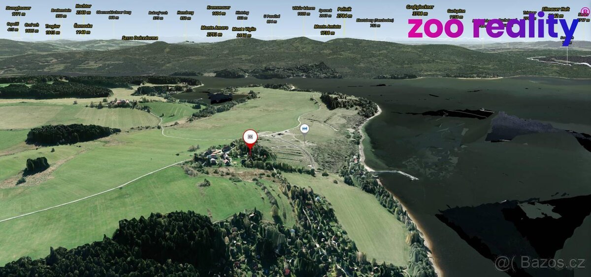 Prodej, stavební pozemek, 880 m2, Kovářov, Frymburk