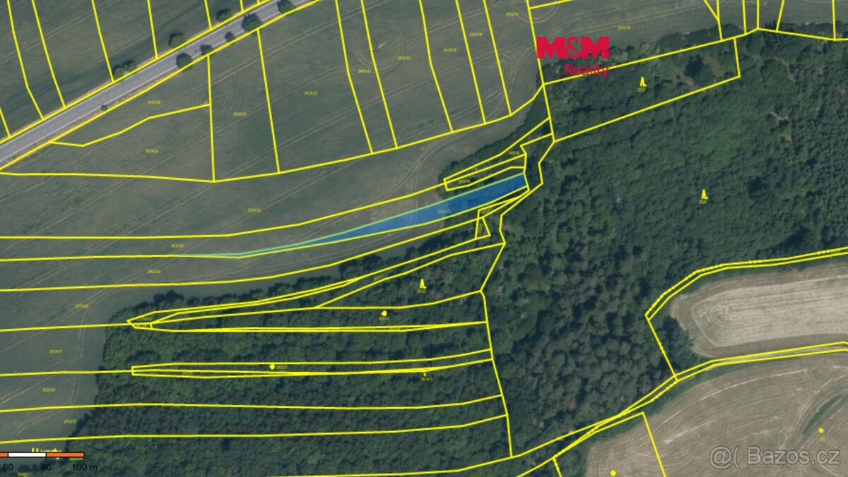 Prodej zahrady, 921 m², Zruč nad Sázavou, okres Kutná Hora