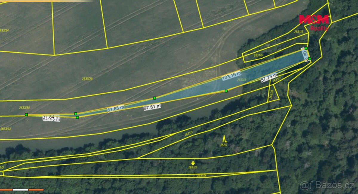 Prodej zahrady, 921 m², Zruč nad Sázavou, okres Kutná Hora