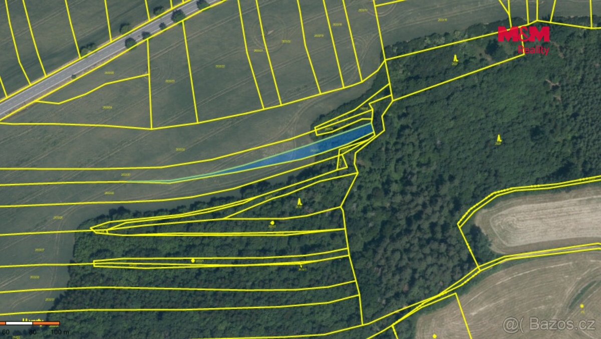 Prodej zahrady, 921 m², Zruč nad Sázavou, okres Kutná Hora