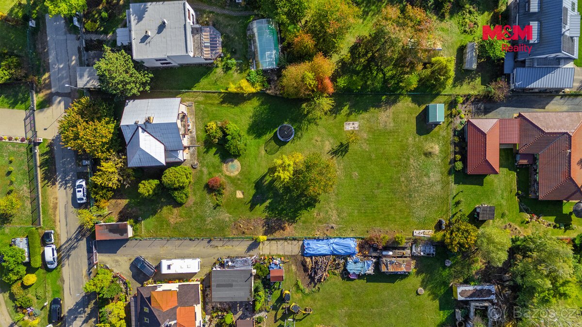 Prodej pozemku k bydlení, 996 m², Kamenice, Nová Hospoda