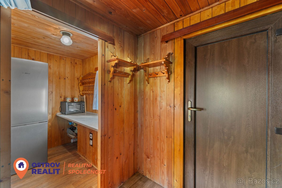 Prodej, pozemek 272 m2 s obytnou chatkou, Bohutín