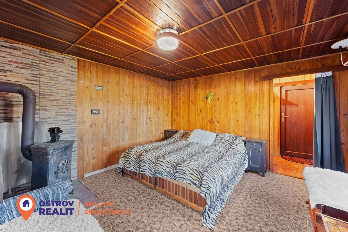 Prodej, pozemek 272 m2 s obytnou chatkou, Bohutín