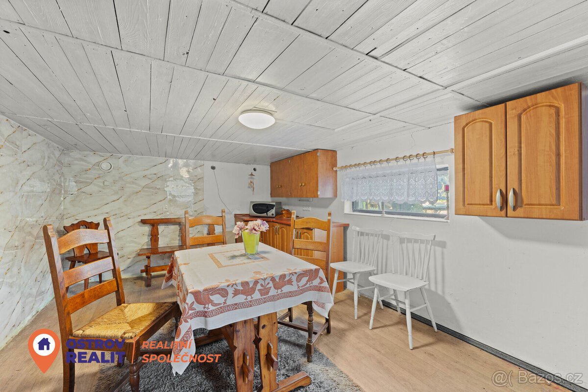Prodej, pozemek 272 m2 s obytnou chatkou, Bohutín