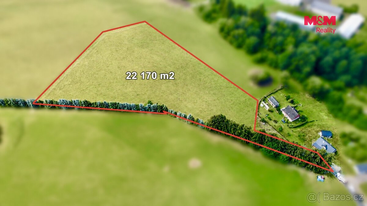 Prodej louky, 22170 m², Bartošovice v Orlických horách