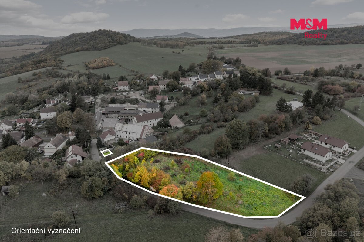 Prodej pozemku k bydlení, 3215 m², Řehlovice