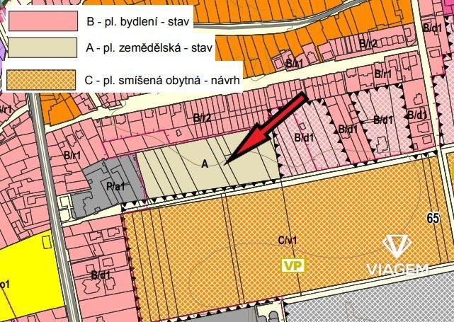 Spekulační - rezidenční 954 m², Podíl 67 % o výměře 636 m²