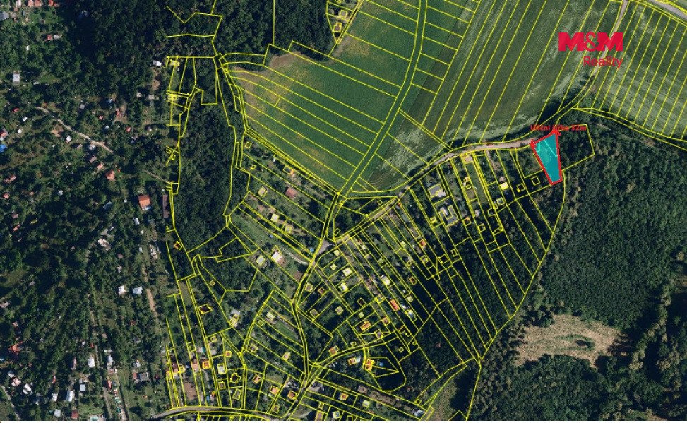 Prodej pozemku k bydlení, 1160 m², Brno