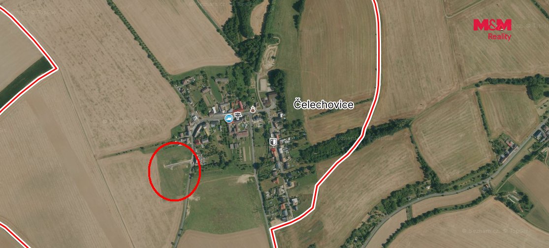 Prodej pozemku k bydlení, 1445 m², Čelechovice