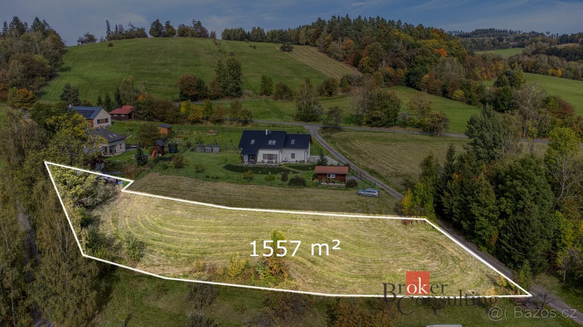 Prodej, pozemky/bydlení, 1557 m2, Železný Brod, Jablonec nad