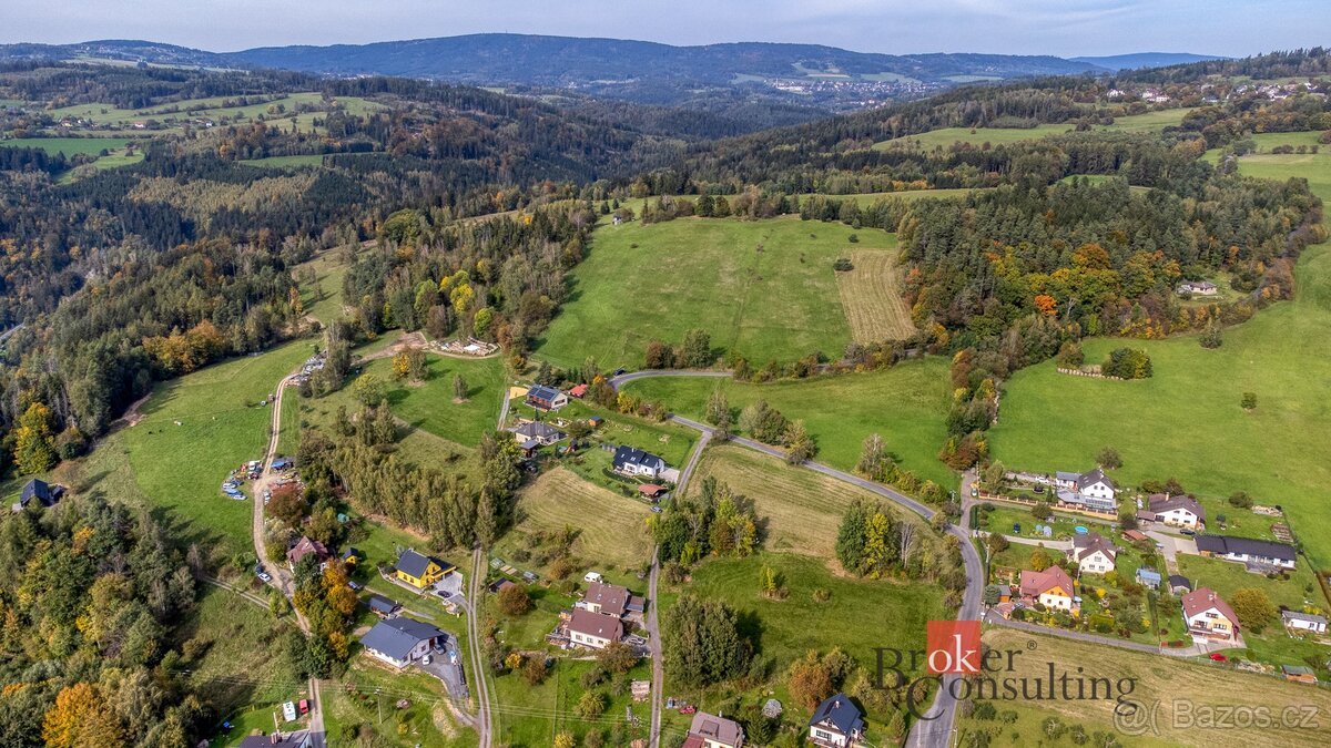 Prodej, pozemky/bydlení, 1557 m2, Železný Brod, Jablonec nad
