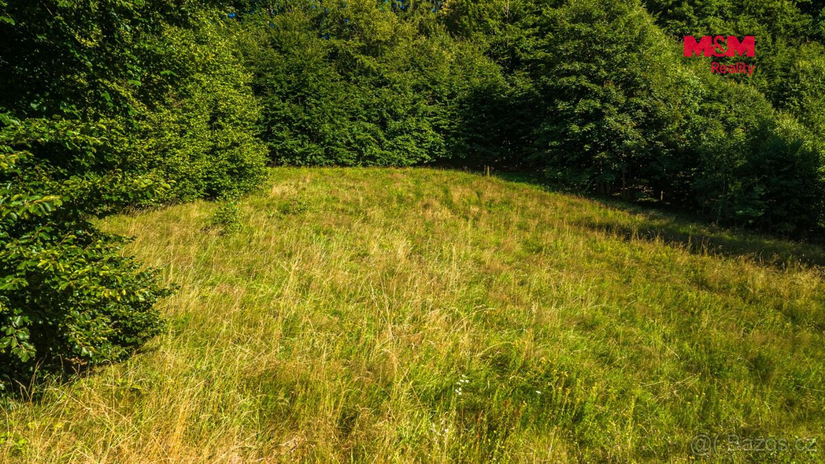 Prodej pozemku k bydlení 1950 m2, v Oldřichově v Hájích
