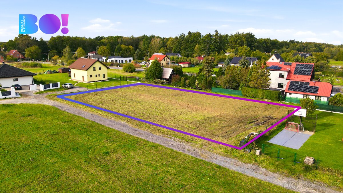 Prodej stavebního pozemku 1668 m², Ropice