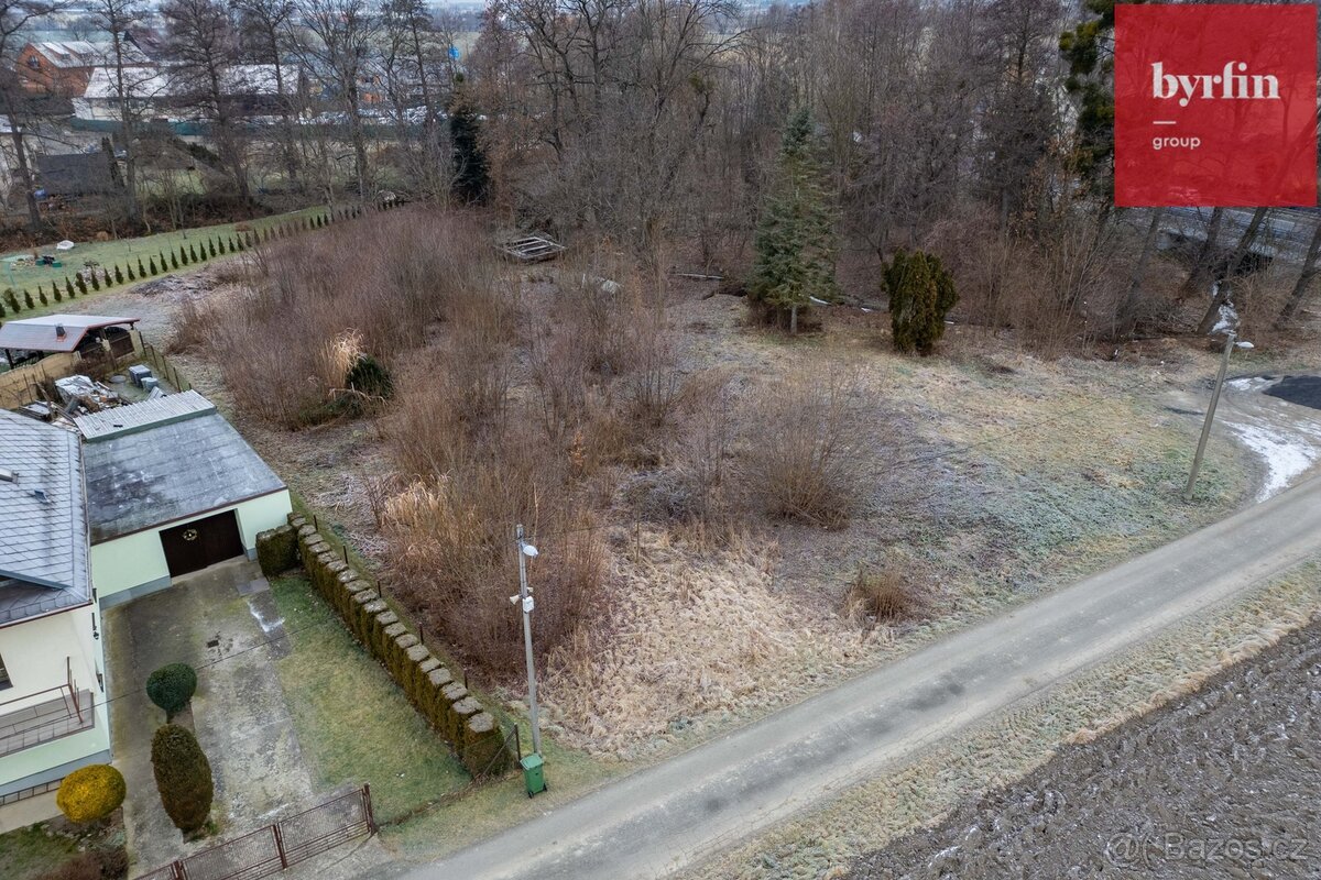 Prodej stavebního pozemku 3340m² Opava Komárov