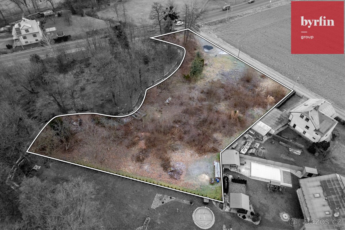 Prodej stavebního pozemku 3340m² Opava Komárov